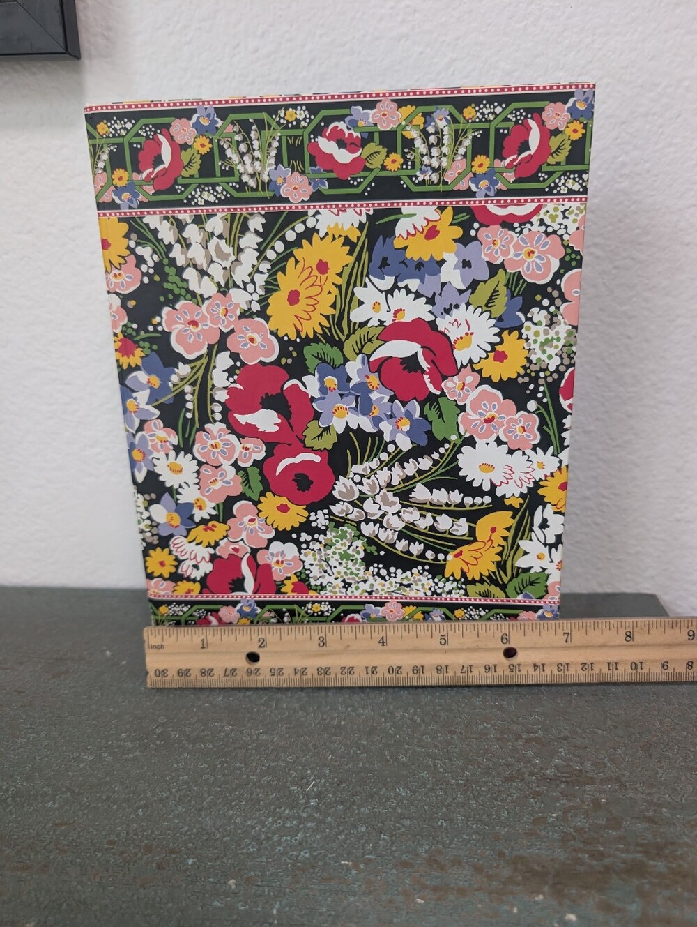 Vera Bradley Poppy Fields Small 3 Ring Binder w/ Note Paper and Interior Pockets - Picture 9 of 9
